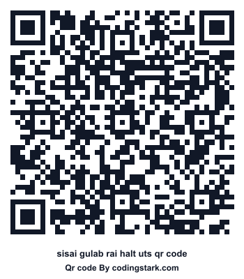 Sisai Gulab Rai Halt UTS QR Code