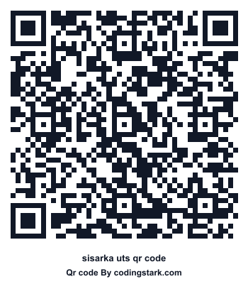 Sisarka UTS QR Code