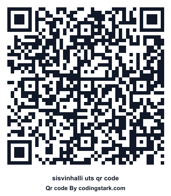 Sisvinhalli UTS QR Code