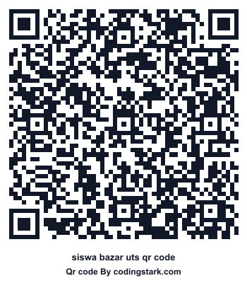 Siswa Bazar UTS QR Code