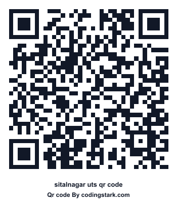 Sitalnagar UTS QR Code