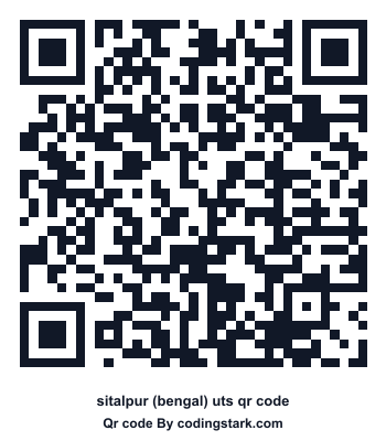 Sitalpur (bengal) UTS QR Code