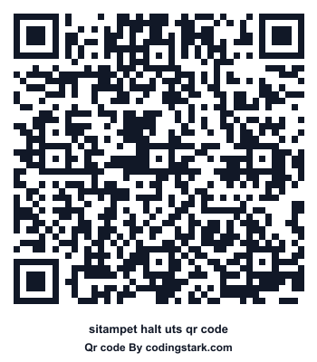 Sitampet Halt UTS QR Code