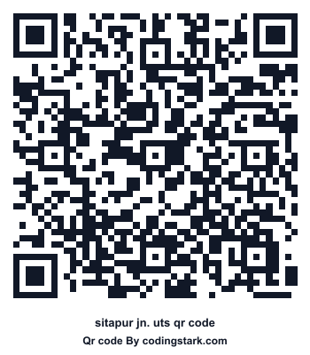 Sitapur Jn. UTS QR Code