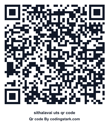 Sithalavai UTS QR Code