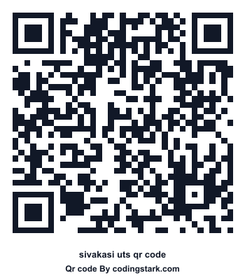 Sivakasi UTS QR Code