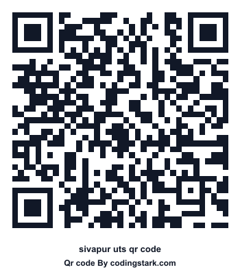 Sivapur UTS QR Code
