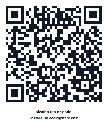 Siwaha UTS QR Code