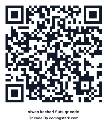 Siwan Kacheri F UTS QR Code