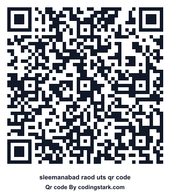 Sleemanabad Raod UTS QR Code