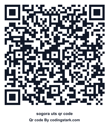 Sogora UTS QR Code