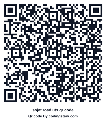 Sojat Road UTS QR Code