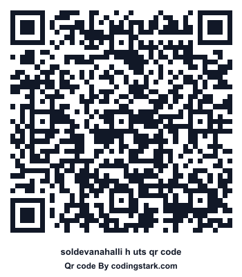 Soldevanahalli H UTS QR Code