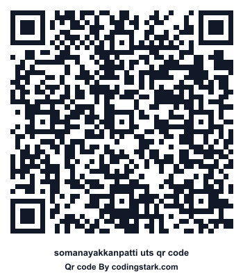 Somanayakkanpatti UTS QR Code