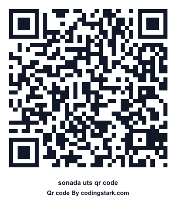 Sonada UTS QR Code
