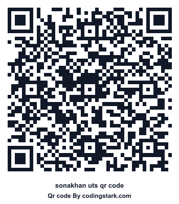 Sonakhan UTS QR Code