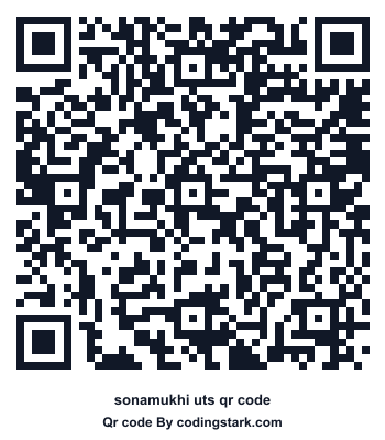 Sonamukhi UTS QR Code