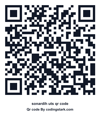 Sonardih UTS QR Code