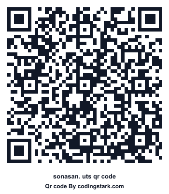 Sonasan. UTS QR Code