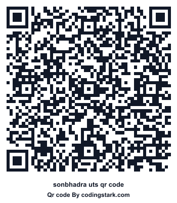 Sonbhadra UTS QR Code