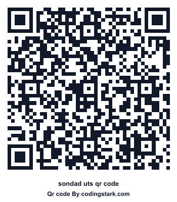 Sondad UTS QR Code