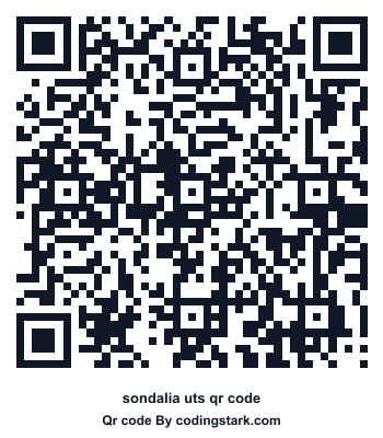 Sondalia UTS QR Code