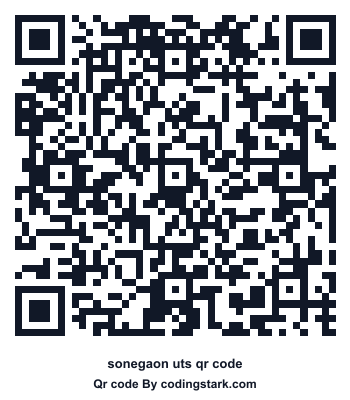 Sonegaon UTS QR Code