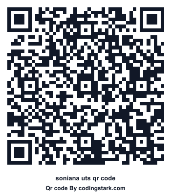Soniana UTS QR Code