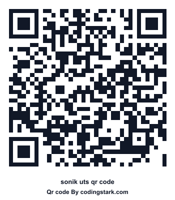 Sonik UTS QR Code