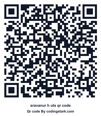 Sravanur H UTS QR Code