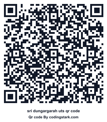 Sri Dungargarah UTS QR Code