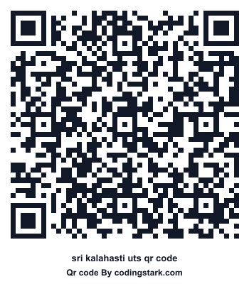 Sri Kalahasti UTS QR Code
