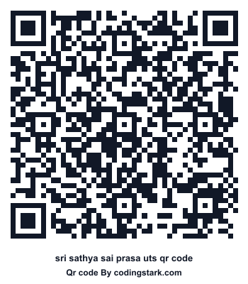 Sri Sathya Sai Prasa UTS QR Code