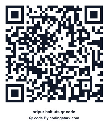 Sripur Halt UTS QR Code