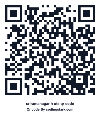 Sriramanagar H UTS QR Code