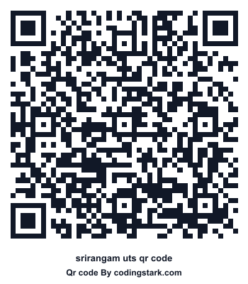 Srirangam UTS QR Code