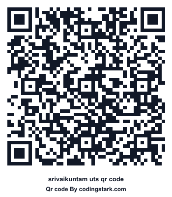 Srivaikuntam UTS QR Code