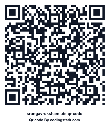 Srungavruksham UTS QR Code