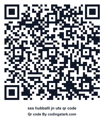 Sss Hubballi Jn UTS QR Code