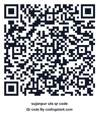 Sujanpur UTS QR Code