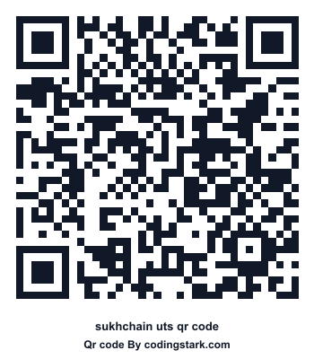 Sukhchain UTS QR Code