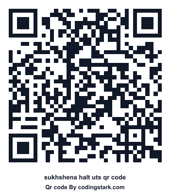 Sukhshena Halt UTS QR Code