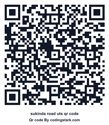 Sukinda Road UTS QR Code