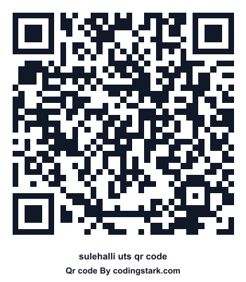 Sulehalli UTS QR Code