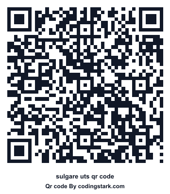 Sulgare UTS QR Code