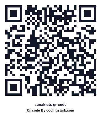 Sunak UTS QR Code