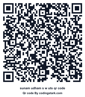Sunam Udham S W UTS QR Code