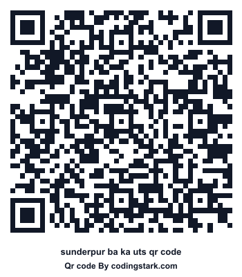Sunderpur Ba Ka UTS QR Code