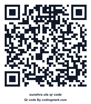 Sunehra UTS QR Code