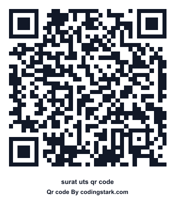 Surat UTS QR Code